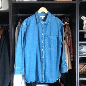 Banana Republic Oversized Denim Shirt